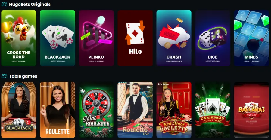 Hugobet casino